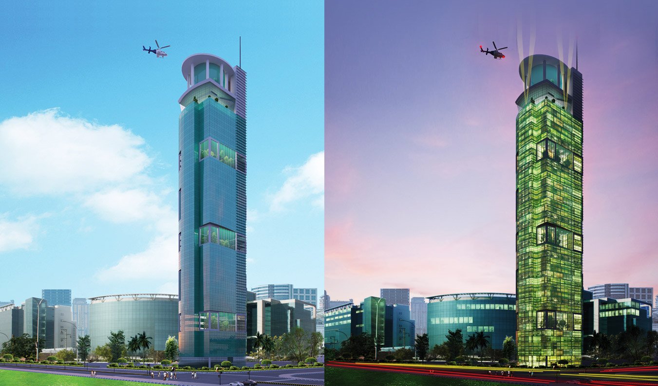 Iconic Corenthum Office Space